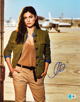 Monica Barbaro Top Gun: Maverick Authentic Signed 11x14 Photo BAS #BS05226