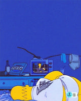 Dan Castellaneta The Simpsons Authentic Signed 8x10 Vertical T.V. Photo BAS