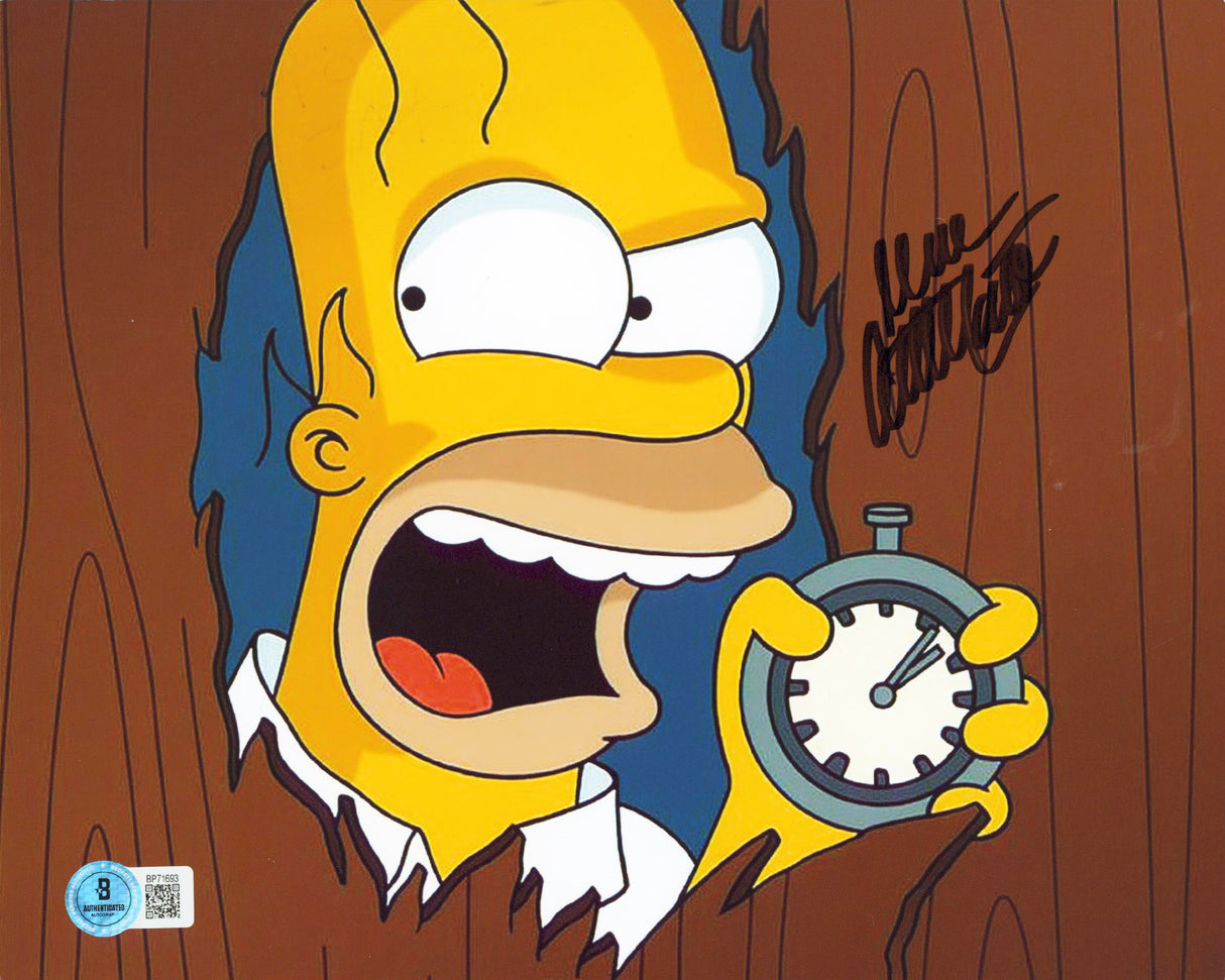 Dan Castellaneta The Simpsons Signed 8x10 Horizontal Photo BAS #BP71693