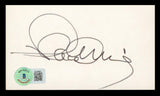 Placido Domingo The Three Tenors Authentic Signed 3x5 Index Card BAS #BL96961