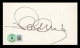 Placido Domingo The Three Tenors Authentic Signed 3x5 Index Card BAS #BL96961