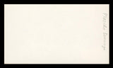 Placido Domingo The Three Tenors Authentic Signed 3x5 Index Card BAS #BL96961