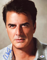 Chris Noth Sex And The City Authentic Signed 11x14 Vertical Photo PSA #X80045