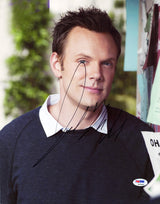 Joel McHale Community Authentic Signed 11x14 Vertical Photo PSA/DNA #K63682