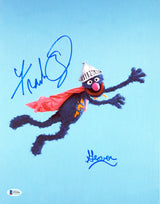 Frank Oz Sesame Street Grover Authentic Signed 11x14 Vertical Photo BAS #S71392