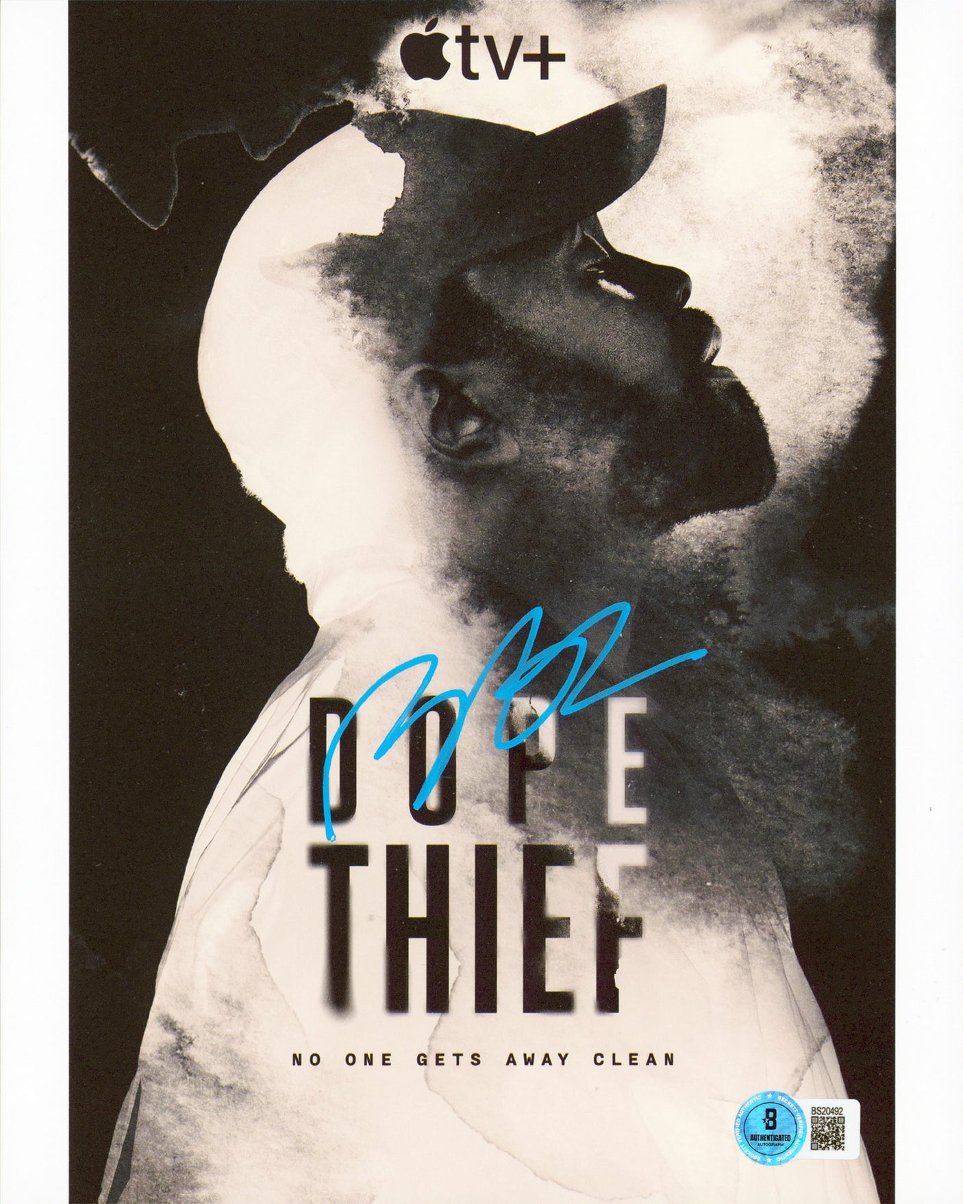 Brian Tyree Henry Dope Thief Authentic Signed 8x10 Vertical Photo BAS #BS20492