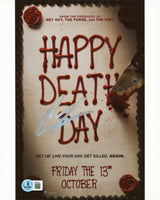 Christopher Landon Happy Death Day Authentic Signed 8x10 Photo BAS #BS20517