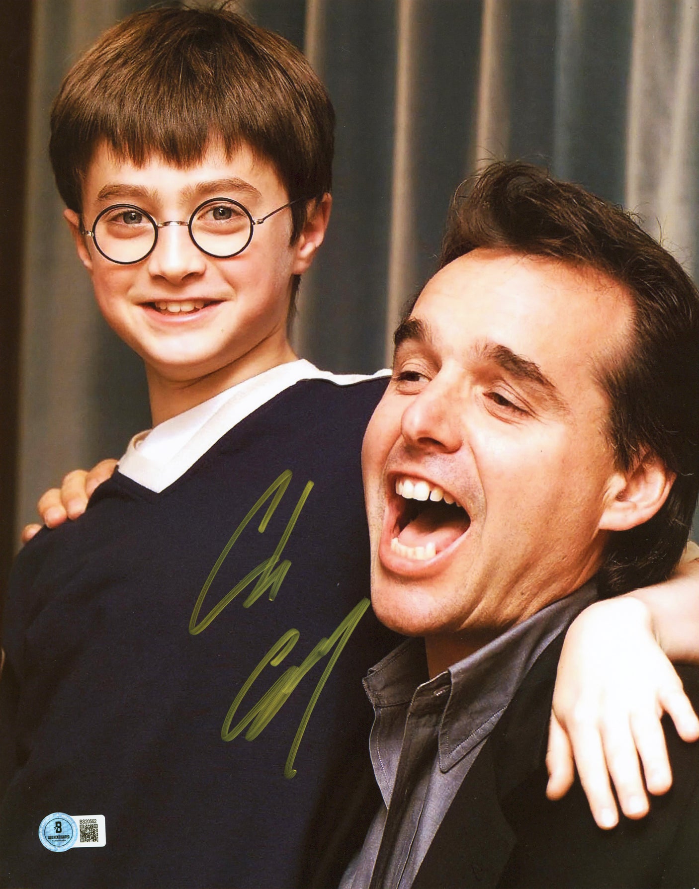 Chris Columbus Harry Potter Authentic Signed 11x14 Vertical Photo BAS #BS20562