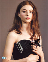 McKenzie Thomasin Jojo Rabbits Authentic Signed 11x14 Photo BAS #BS20569