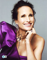 Andie Macdowell Groundhog Day Authentic Signed 11x14 Vertical Photo BAS #BS20535