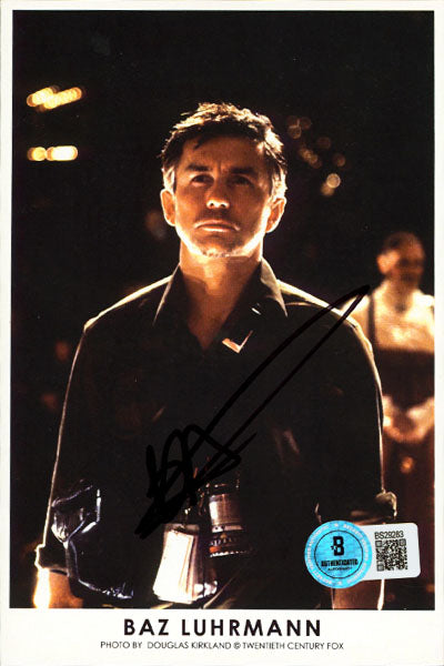 Baz Luhrmann The Great Gatsby Filmmaker Authentic Signed 4x6 Photo BAS #BS29283