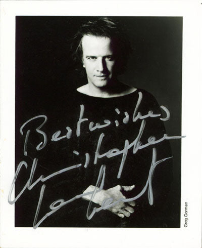 Christopher Lambert Highlander "Best Wishes" Signed 4x5.75 Photo BAS #BS29295