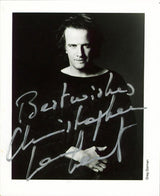 Christopher Lambert Highlander "Best Wishes" Signed 4x5.75 Photo BAS #BS29295
