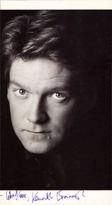 Kenneth Branagh Oppenheimer Authentic Signed 4.5x8.25 Photo BAS #BS29301