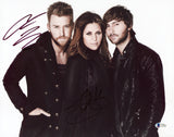 Hillary Scott & Charles Kelley Lady Antebellum Signed 11x14 Photo BAS #C15036