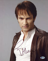 Stephen Moyer True Blood Authentic Signed 11x14 Vertical Photo BAS #B38850