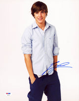 Zach Efron High School Musical Authentic Signed 11x14 Vertical Photo PSA #Z90307