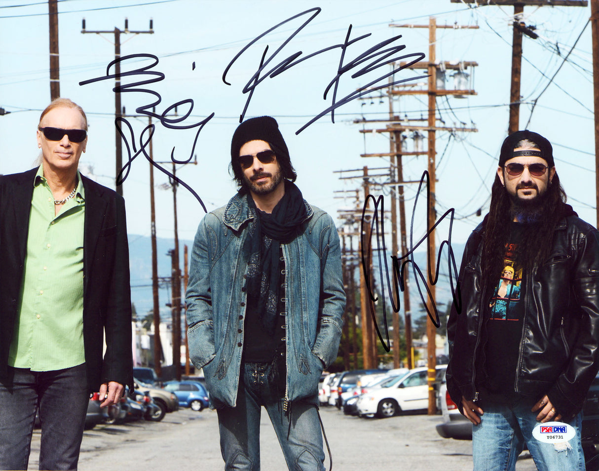 The Winery Dogs (3) Portnoy, Kotzen & Sheehan Signed 11x14 Photo PSA/DNA #Y06731