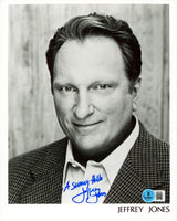 Jeffrey Jones Beetlejuice "A Sunny Hello" Signed 8x10 Photo BAS #BS20745