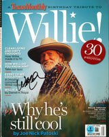 Willie Nelson Authentic Signed 2003 Texas Monthly Magazine Cover BAS #BS20731
