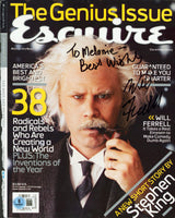 Will Ferrell "Melanie Best Wishes" Signed Dec. 2003 Esquire Magazine Cover BAS 2
