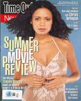 Thandie Newton Signed May 2000 Time Out New York Magazine Cover BAS #BS20727