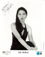 Lucy Liu Charlie's Angels "Best Wishes!" Signed 8x10 Photo BAS #BS20979