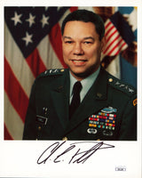 Colin Powell Former United States Secretary of State Signed 8x10 Photo JSA