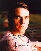 Jeremy Irons Dead Ringers "Sincerely" Authentic Signed 8x10 Photo JSA #CE01190