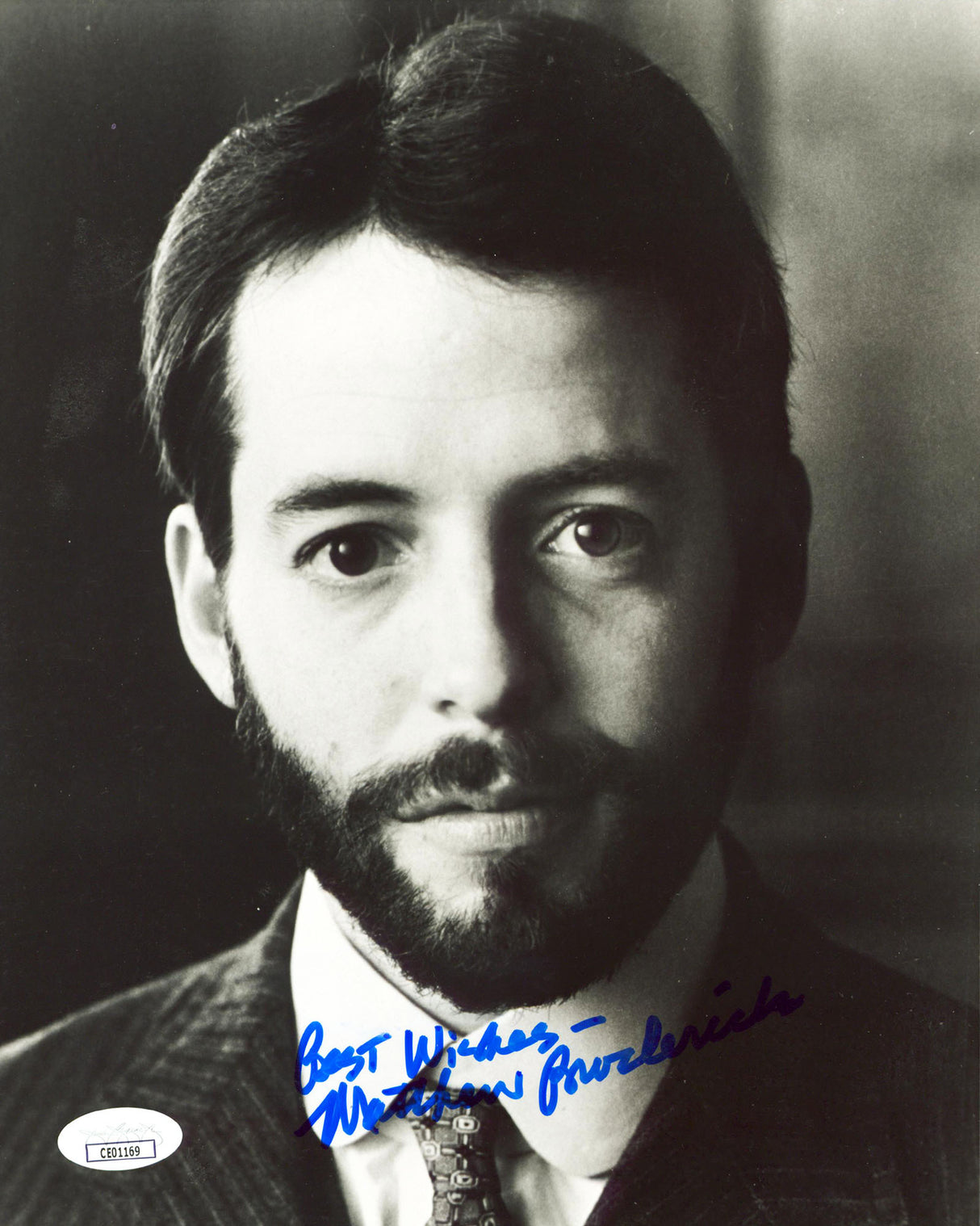 Matthew Broderick The Road To Wellville "Best Wishes" Signed 8x10 Photo JSA