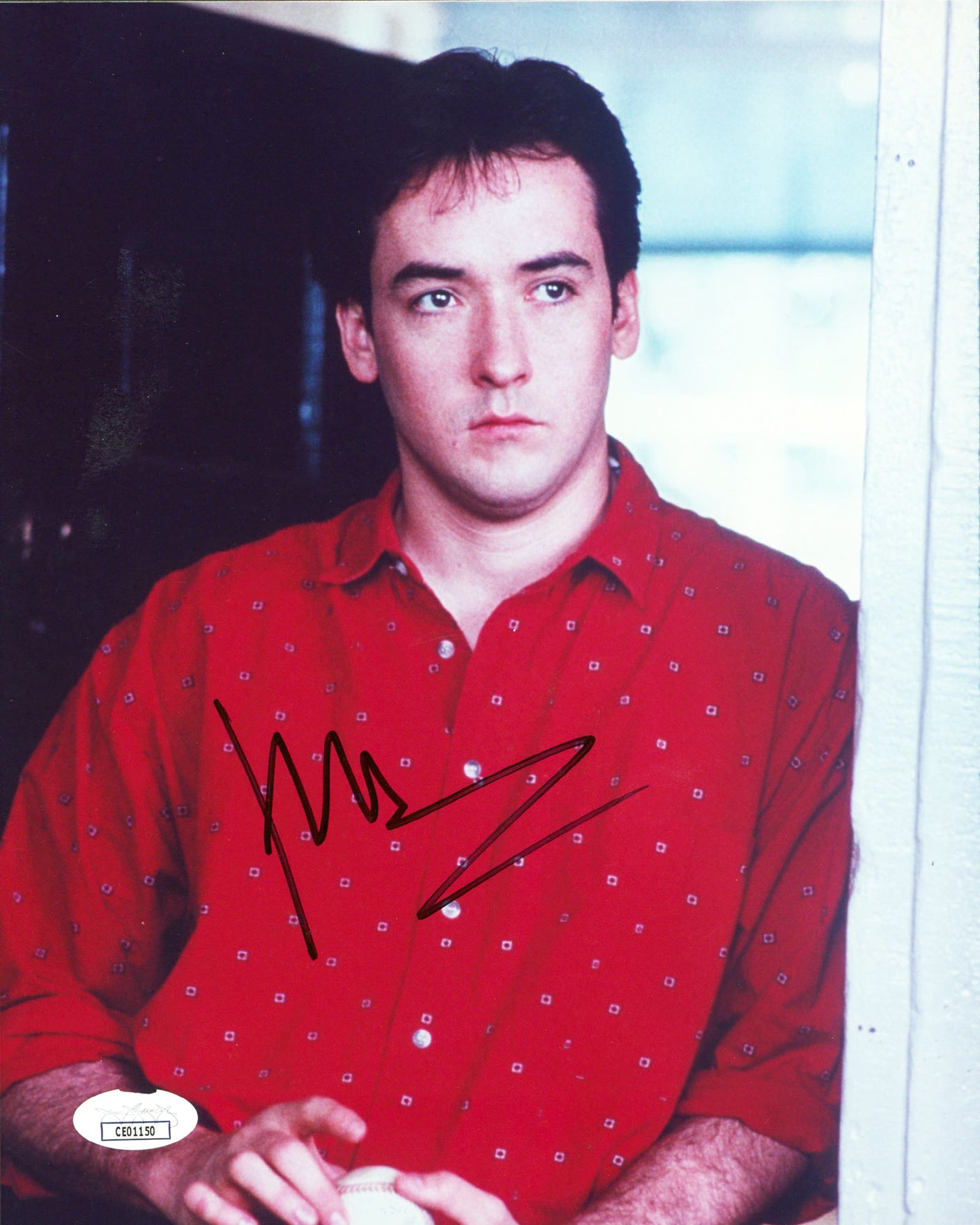 John Cusack Say Anything Authentic Signed 8x10 Vertical Photo JSA #CE01150