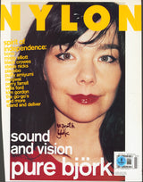 Bjork "Warmth" Authentic Signed Nylon Magazine Cover June 2001 BAS #BS20810