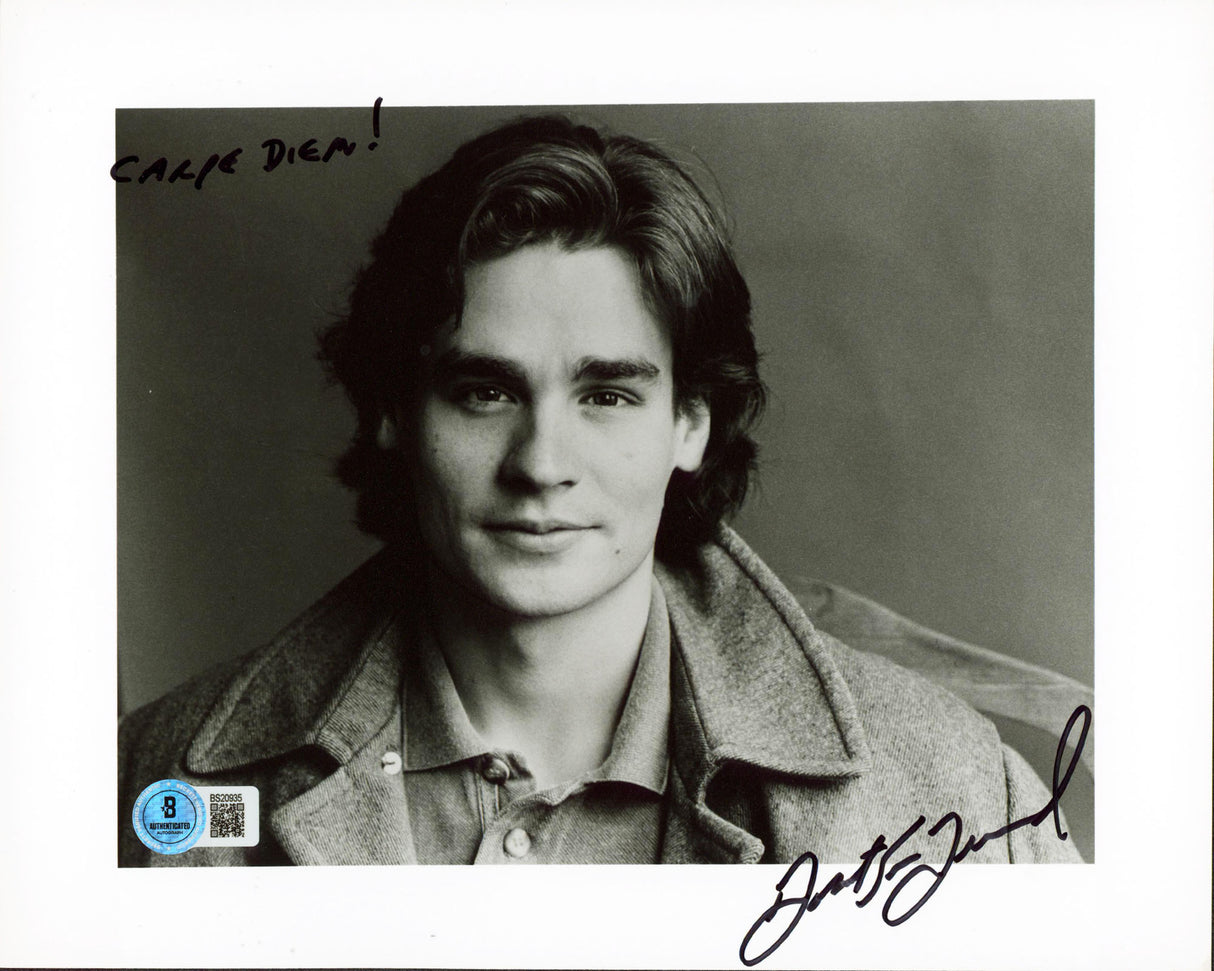 Robert Sean Leonard House "Carpe Diem!" Authentic Signed 8x10 Photo BAS #BS20935