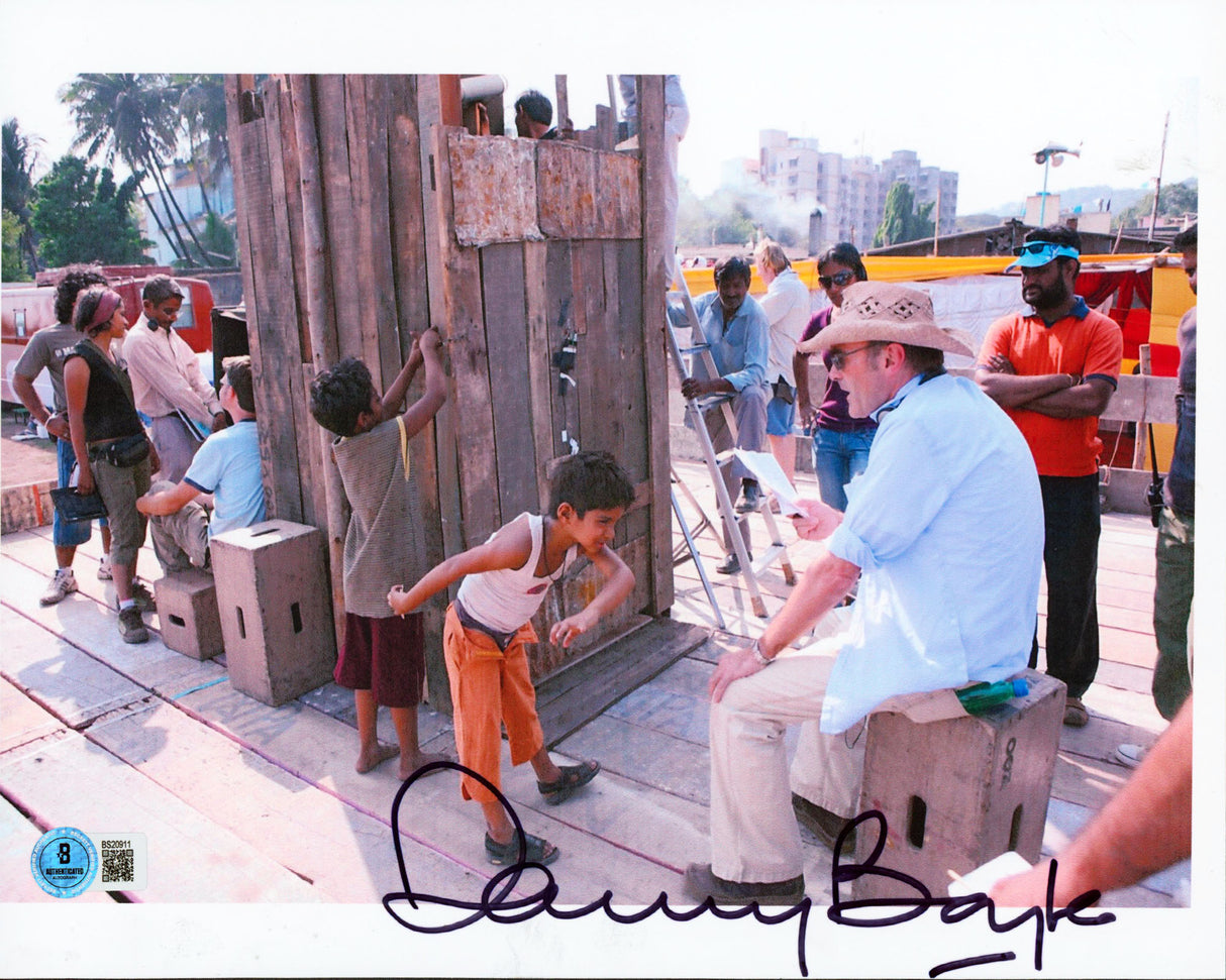 Danny Boyle Slumdog Millionaire Authentic Signed 8.5x11 Photo BAS #BS20911
