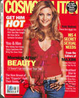 Kate Hudson Authentic Signed Cosmopolitan Magazine Cover March 2003 BAS #BR43990
