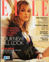 Keira Knightley "Best Wishes" Signed Elle Magazine Cover August 2003 BAS#BS29181