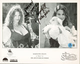 Jacqueline Collen Adventures Of Sinbad "Peace.." Signed 8.5x11 Photo BAS#BR41116