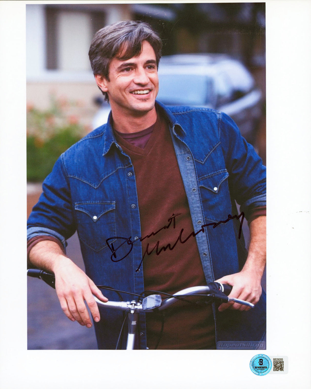 Dermot Mulroney Must Love Dogs Authentic Signed 8.5x11 Vert Photo BAS #BS29205