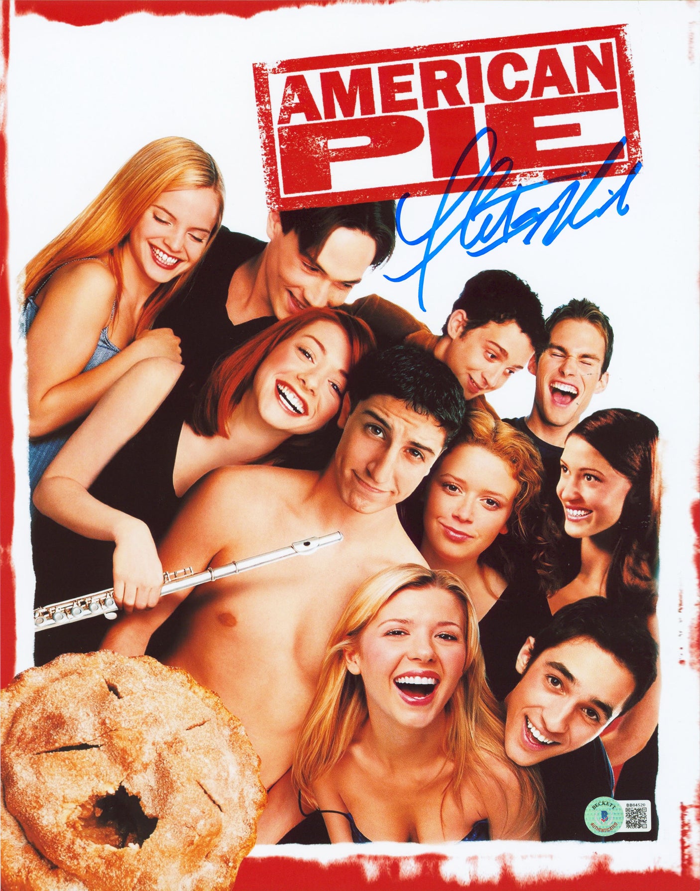Thomas Ian Nicholas American Pie Authentic Signed 11x14 Vertical Photo BAS