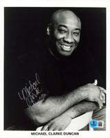 Michael Clarke Duncan The Green Mile Authentic Signed 8x10 Photo BAS #BS29237