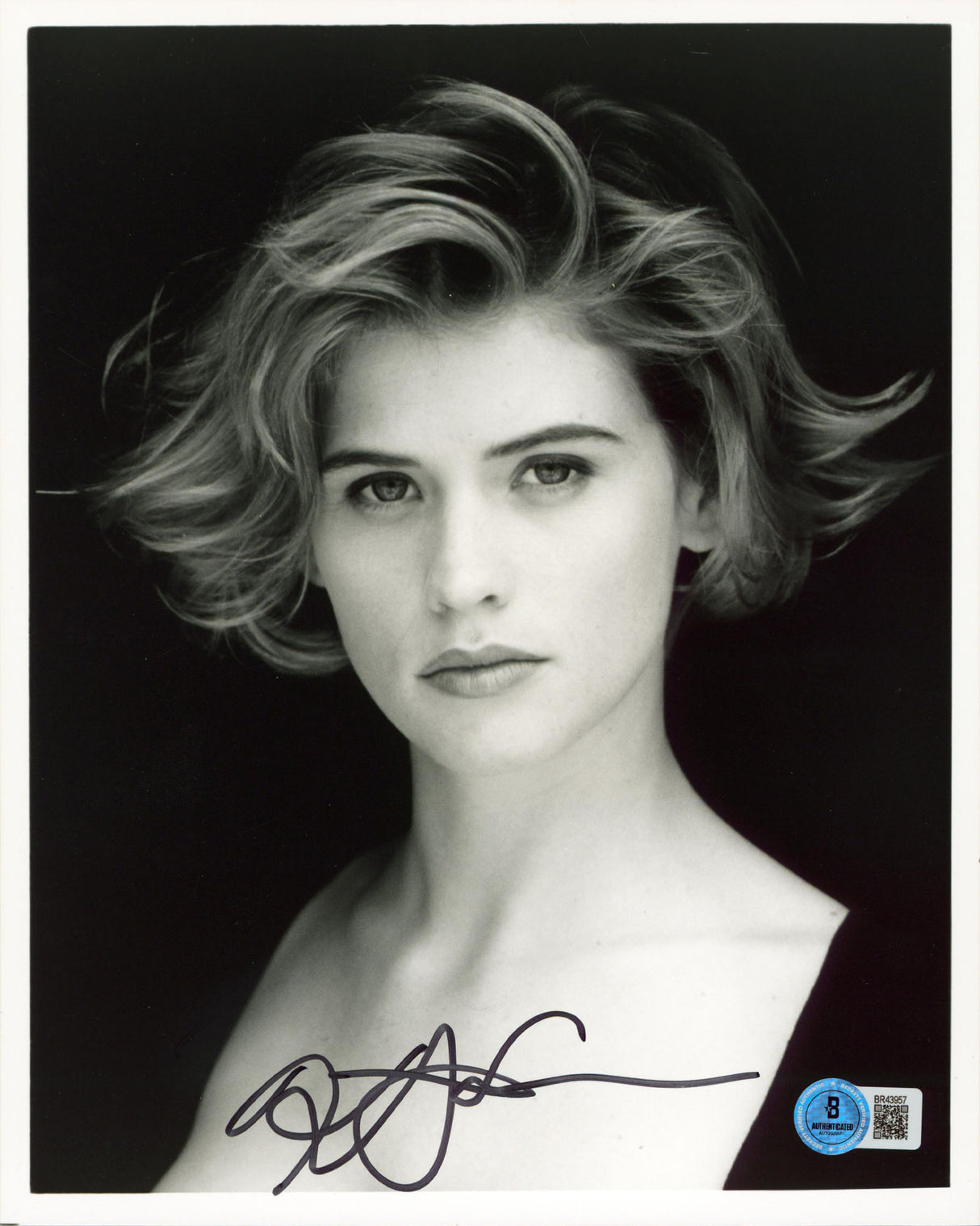 Kristi Swanson Buffy the Vampire Slayer Authentic Signed 8x10 Photo BAS #BR43957
