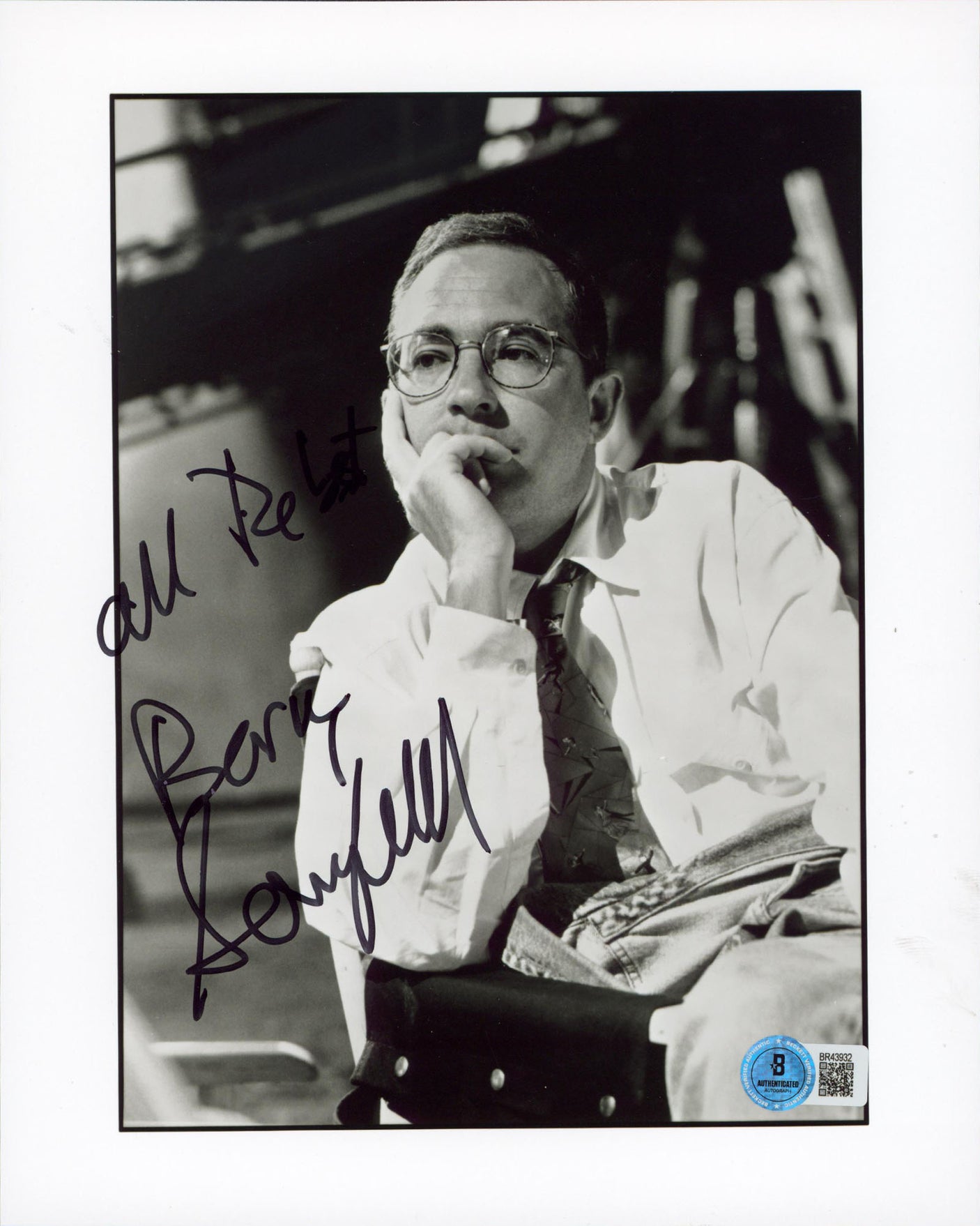 Barry Sonnenfeld Men In Black "All The Best" Signed 8x10 Photo BAS #BR43932