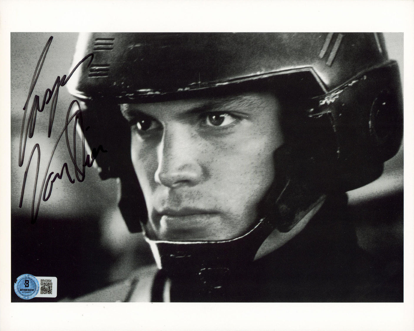 Casper Van Dien Starship Troopers Authentic Signed 8x10 Photo BAS #BR43894