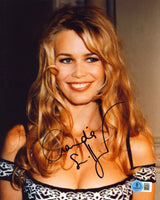 Claudia Schiffer Zoolander Authentic Signed 8x10 Vertical Photo BAS #BR43891