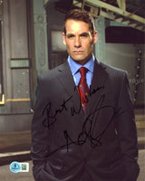 Adrian Pasdar Heroes "Melanie Best Wishes" Signed 8x10 Vertical Photo BASBR43913