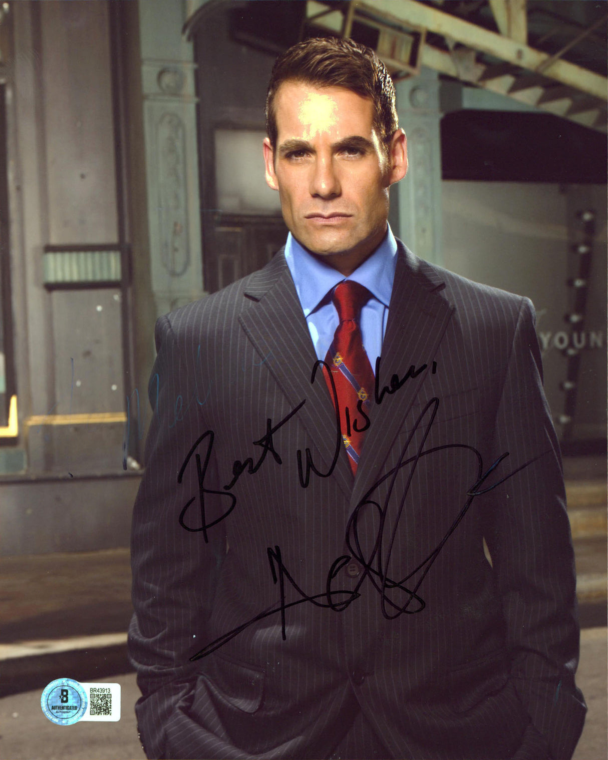 Adrian Pasdar Heroes "Melanie Best Wishes" Signed 8x10 Vertical Photo BASBR43913