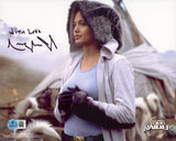 Angelina Jolie Tomb Raider "With Love" Authentic Signed 8x10 Photo BAS #BR38940