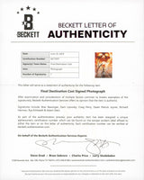 Final Destination Bloodlines Bassinger, Perry, +5 Signed 8x10 Photo BAS #AE13597