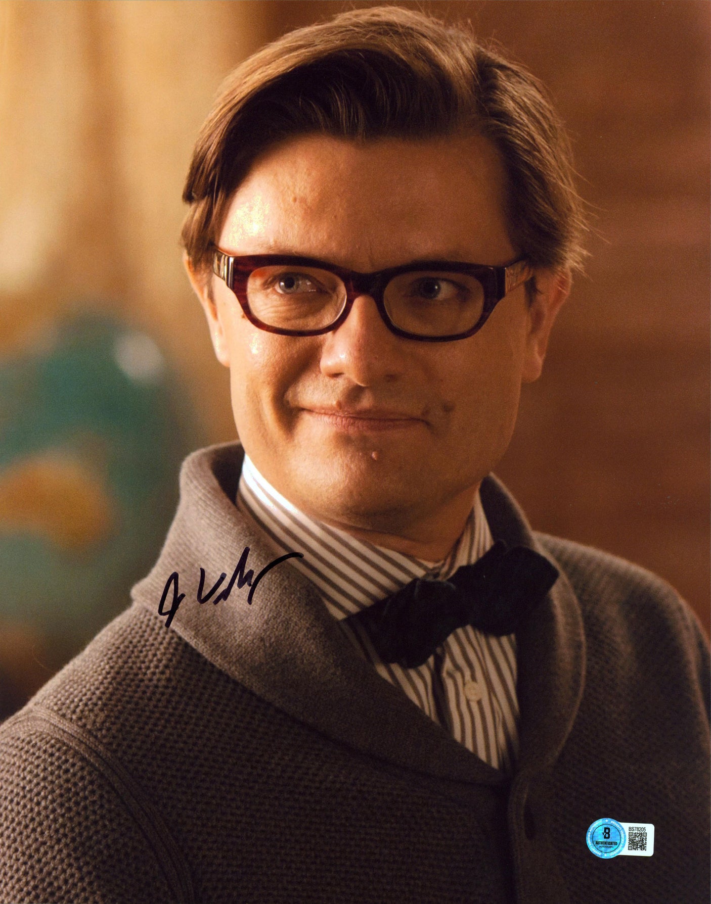 James Urbaniak Oppenheimer Authentic Signed 11x14 Vertical Photo BAS #BS78205