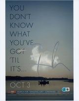 David Fincher Gone Girl Authentic Signed 11x14 Vertical Photo BAS #BS78181